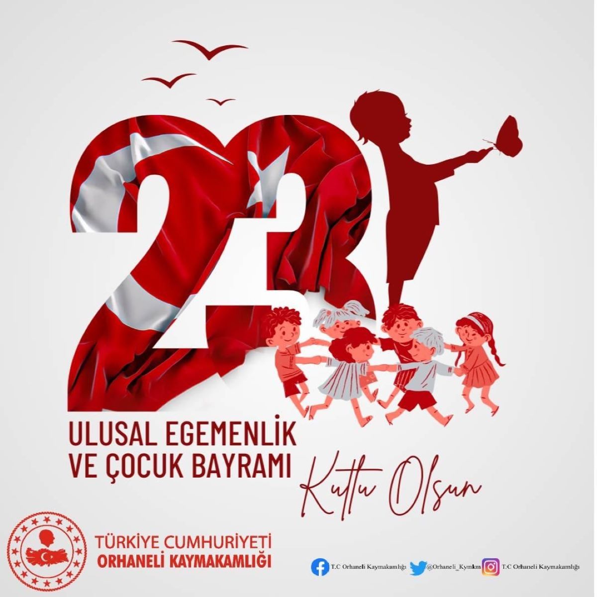 Kaymakamımız Sn. Muhammed Furkan TUNA'nın 23 Nisan Ulusal Egemenlik ve Çocuk Bayramı Mesajı