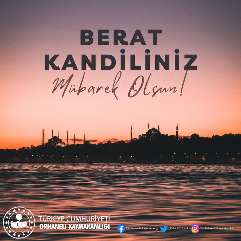 Berat Kandiliniz Mübarek Olsun.